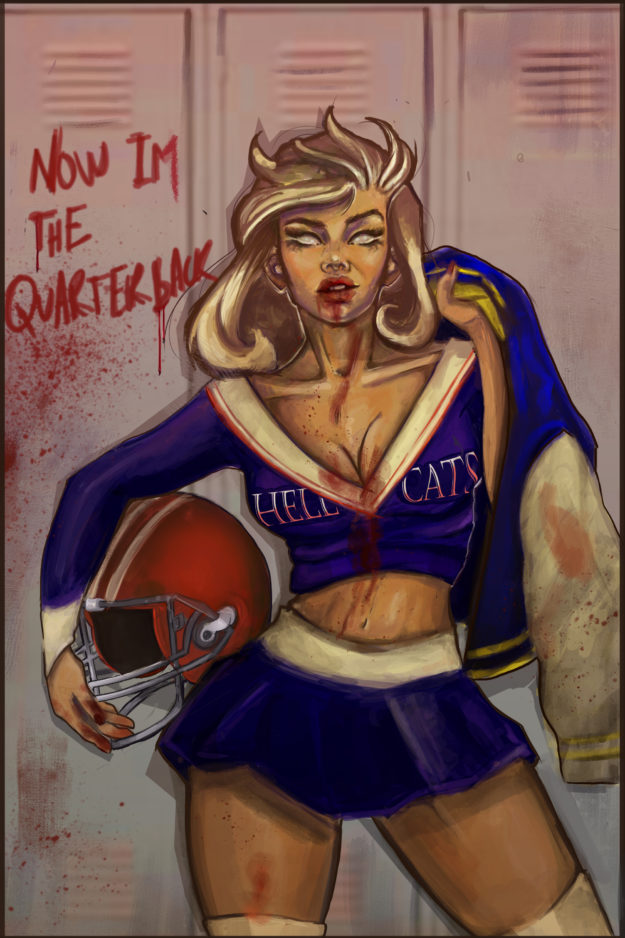 Ilustración_Cuarterback_La_Chicharrita